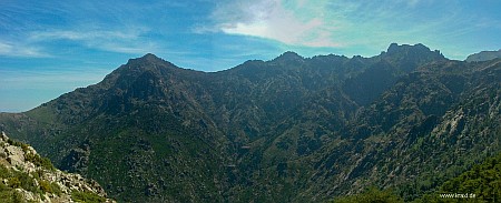 Monte Longu - typische Bergwelt Korsikas