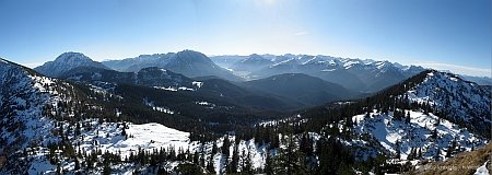 Panorama vom Schildenstein