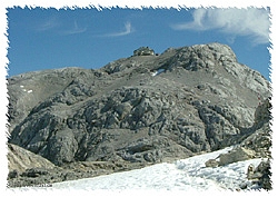 Das Matrashaus auf dem Hochköniggipfel - 2941 m