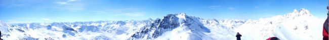 Grenzeckkopf Gipfelpanorama