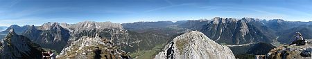 Panoramablick von der Großen Arnspitze