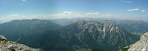 Panoramablick vom Guffert