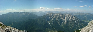 Panoramablick vom Guffert