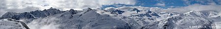 Ötztalpanorama von der Guslarspitze aus gesehen