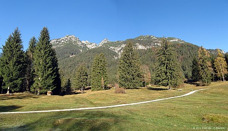 Blick auf die Kramerspitze