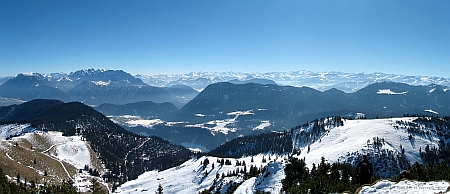 Blick vom Trainsjoch nach Süden