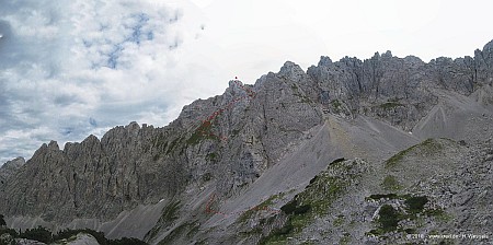 Ackerlspitze im kaisergebirge