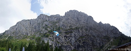 Die Benediktenwand von der Tutzinger Hütte