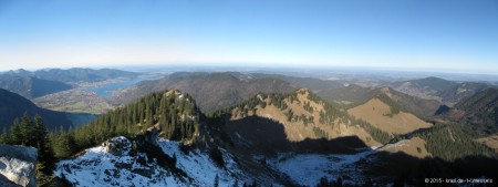 Blick nach Norden von der Bodenschneid