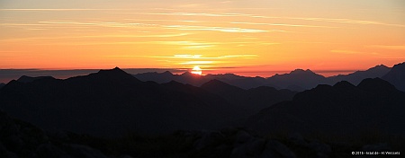 Sonnenaufgang am Guffert