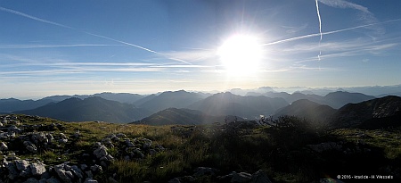 Sonnenaufgang am Guffert