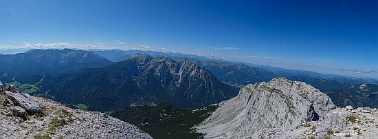 Panoramablick vom Guffert