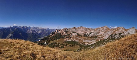 Panoramablick Heidachstellwand