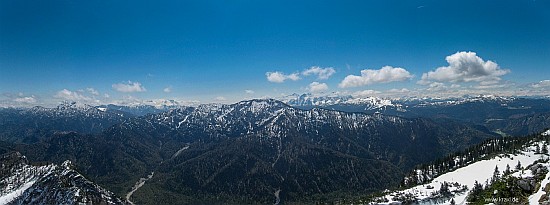 Gipfelblick Hörndlwand