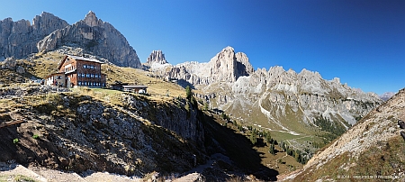 Rotwandhütte im Rosengarten