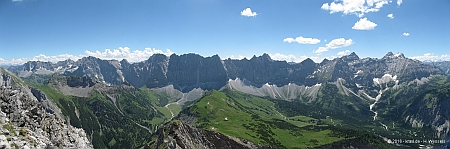 Steinfalk - Gipfelrundblick