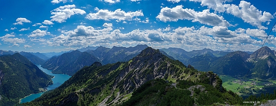 Panoramablick auf den Tauern - Ammergauer Alpen