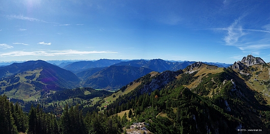 Aussicht vom Wildalpjoch