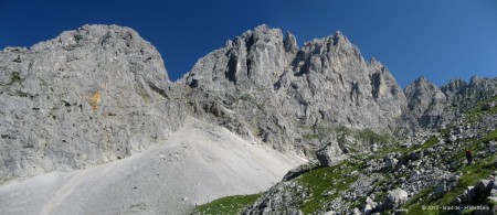 Kaiserkopf und Ellmauer Halt