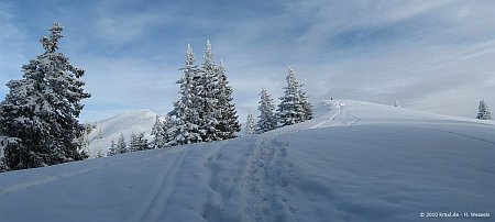 Gipfel des Seekarkreuzes  im Isarwinkel