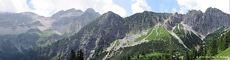 Blick vom Lakeiensteig 