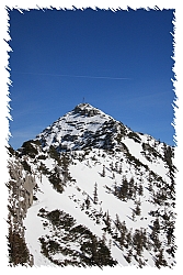 Die Aiplspitz vom Tanzeck aus gesehen