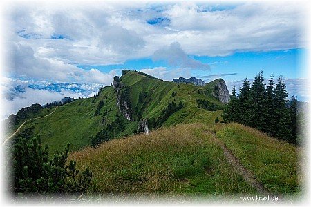 Bergkamm Brauneck-Benediktenwand.