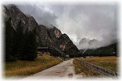 Rückeweg von der Dreischusterhütte / Rifugio Tre Scarperi