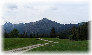 Fockensteinblick von der Waxlmoos Alm