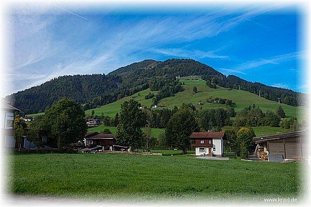 Gaisberg von Kirchdorf aus gesehen.