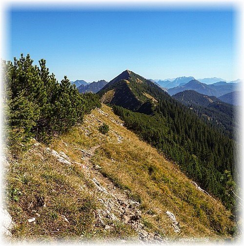 Halserspitze von der Blaubergschneid