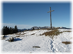 Gipfelkreuz an der Hochalm