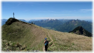 Am Hochgerngipfel