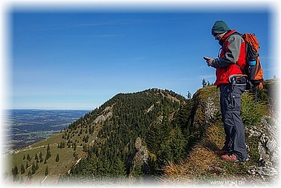 Blick auf den Hochries