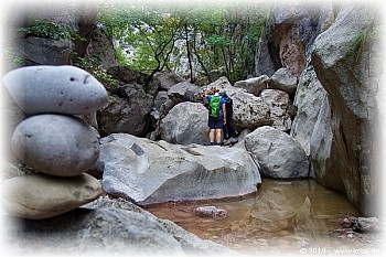 In der Schlucht  Mala Paklenica