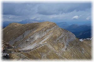 Der Monte Tofino vom Corno di Pichea gesehen. 