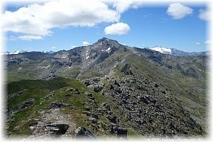 Der Rastkogel vom Rosskopf aus gesehen - Tuxer Alpen