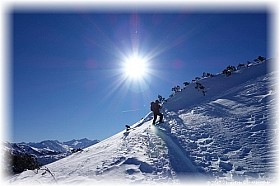 Unterhalb der Schneegrubenspitze