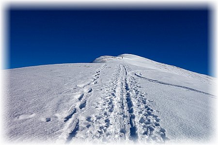 Schlussanstieg Schönalmjoch