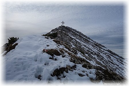 Seekarspitze - Gipfelkreuz